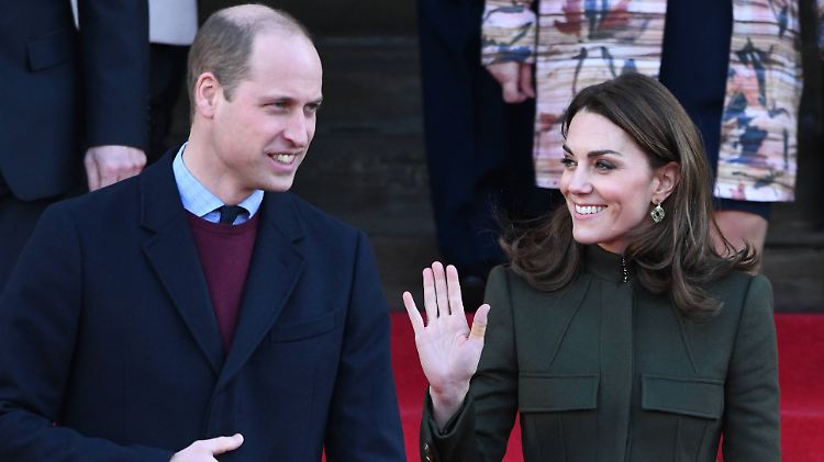 Prinz William und Herzogin Kate senden ein Dankeschön nach Australien.