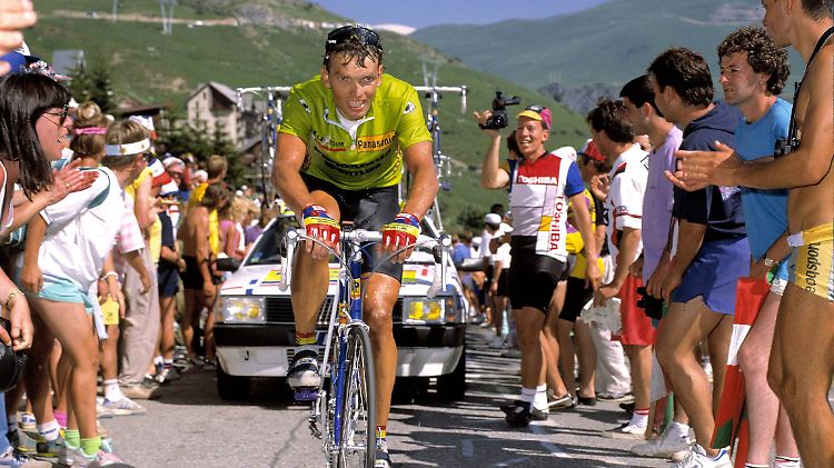 1990 dann endlich dabei: Olaf Ludwig bei der Tour de France.
