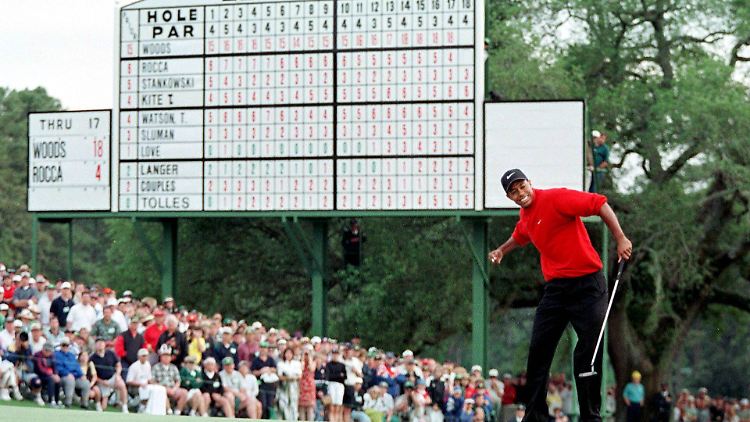 Am 13. April 1997 wurde Tiger Woods zum Gold-Messias.