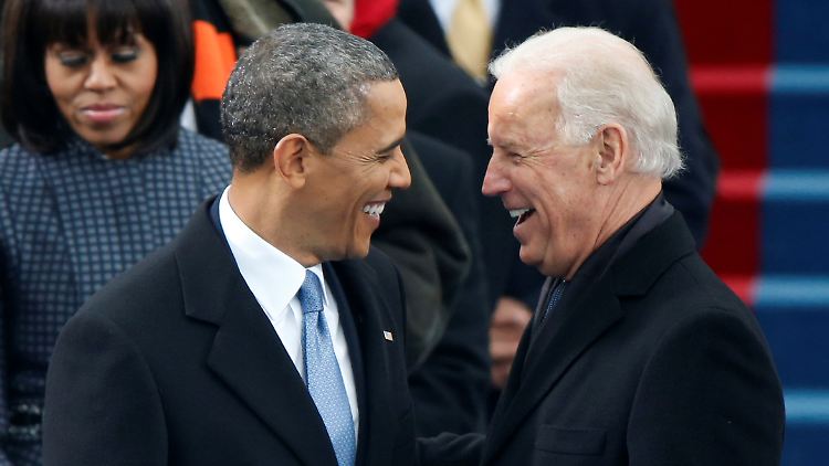 Arbeiteten viele Jahre eng zusammen: Barack Obama und Joe Biden.