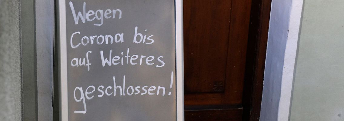 Wann Restaurants und Kneipen wieder aufmachen dürfen, ist unklar.