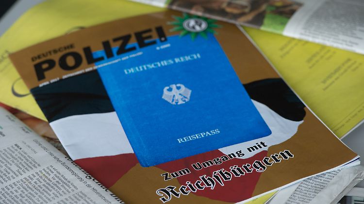 Die "Reichsbürger"-Szene erkennt die Bundesrepublik nicht als Staat an.