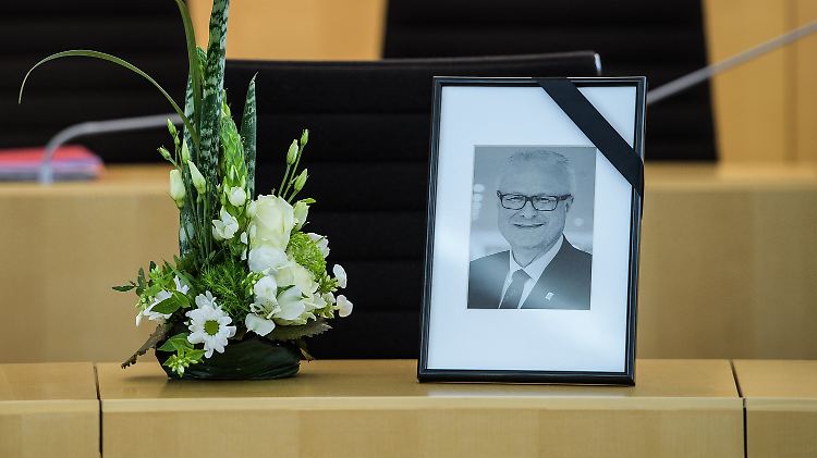 Ein Porträt des verstorbenen Finanzministers von Hessen, Thomas Schäfer.