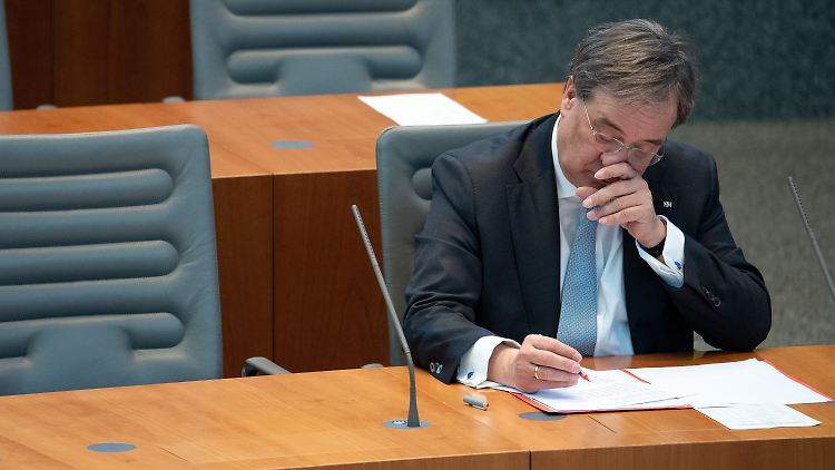 Armin Laschet wird als Krisenmanager in NRW auf die Probe gestellt.