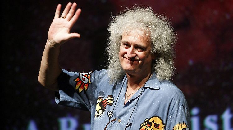 Kritisiert auch den schlechten Zustand des britischen Gesundheitssystems: Brian May.