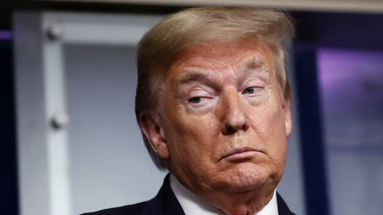 Trump zeigte sich überzeugt, dass China und nicht die USA die meisten Todesfälle in der Pandemie zu verzeichnen hätten.