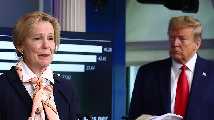 Trump-Beraterin Birx hat keine Beweise dafür, dass das Coronavirus aus einem Labor stammt.