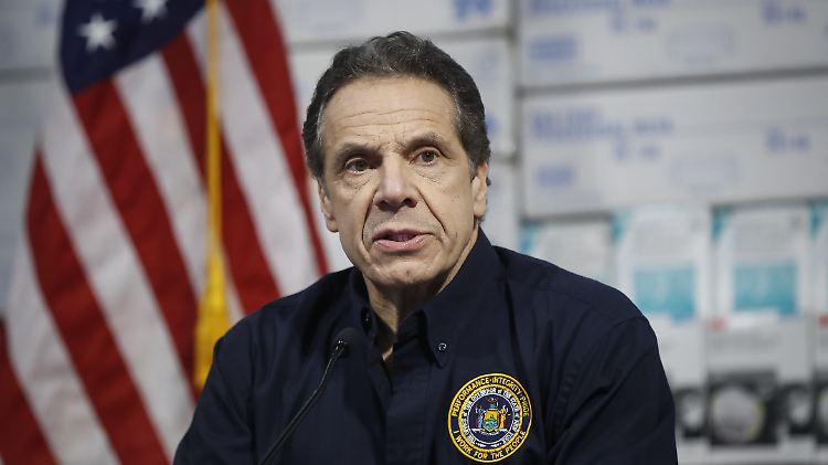 New Yorks Gouverneur Andrew Cuomo betont, dass es sich nur um vorläufige Ergebnisse handelt. 
