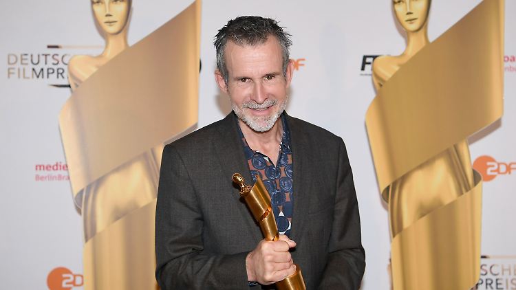 Ulrich Matthes, Präsident der Deutschen Filmakademie, bei der Bekanntgabe der Nominierungen für den Deutschen Filmpreis 2019.