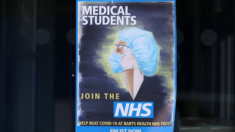 Im Kampf gegen das Coronavirus sucht der Nationale Gesundheitsdienst (NHS) bei Studierenden Unterstützung.