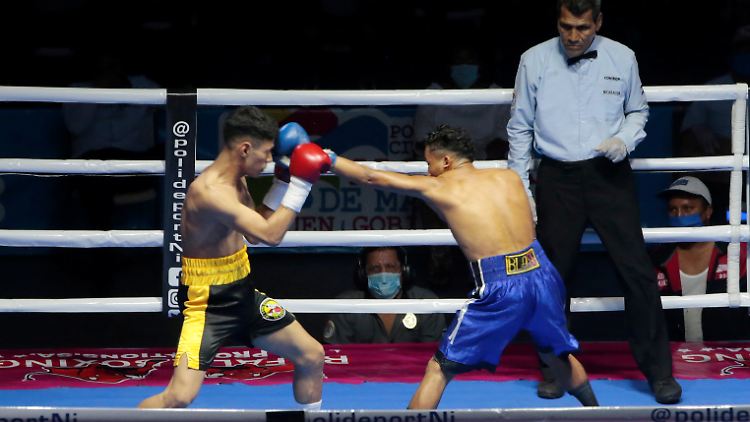 16 Boxer traten in Nicaragua vor Zuschauern gegeneinander an, auf den Coronavirus wurden sie nicht getestet.
