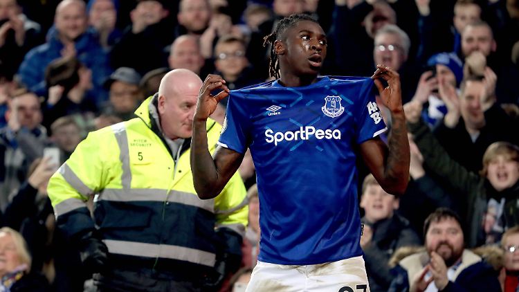 Everton-Profi Moise Kean hat wohl die Corona-Regeln des Vereins und des Landers gebrochen.