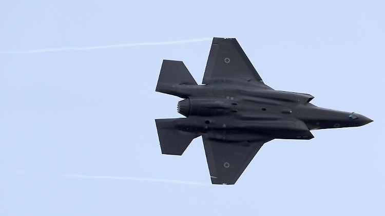 Ein israelisches Kampfflugzeug vom Typ F-35