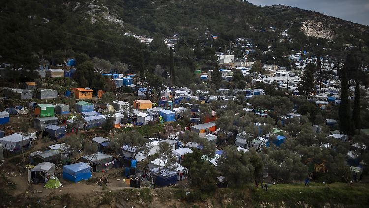 Das Lager auf Samos ist heillos überfüllt. (Archivbild)