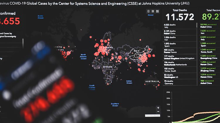 Während der Coronavirus-Pandemie dominieren Zahlen die Nachrichtenlage.