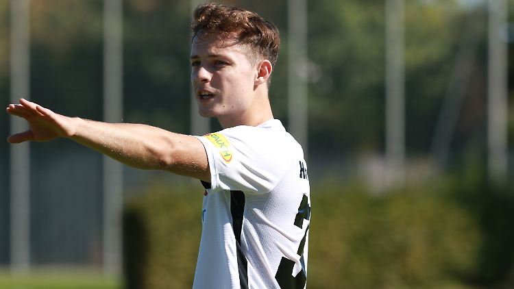 Luca Beckenbauer vom SV Heimstetten findet seine Rolle in der Regionalliga "absolut okay" derzeit.