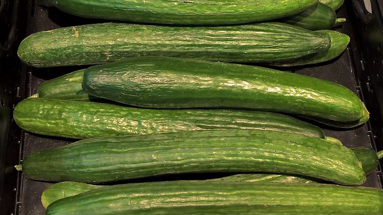 Bei der Tatwaffe handelte es sich um eine Salatgurke.