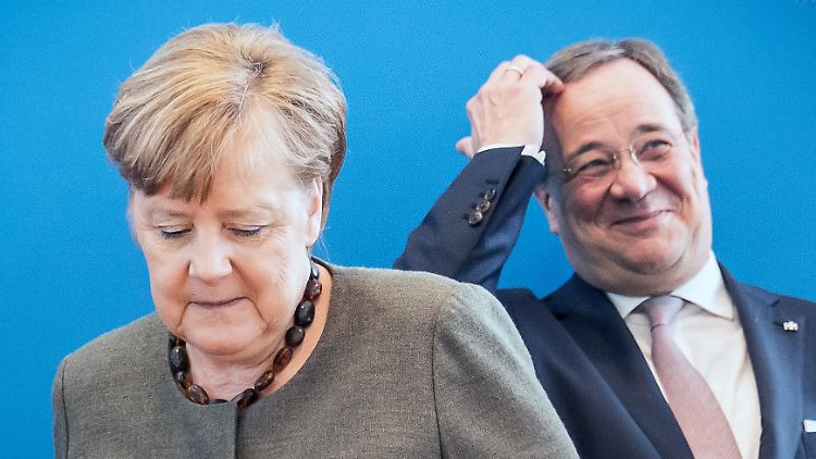Laschet möchte Merkels Nachfolger werden - nun gehört er zum Lager der "Öffner".