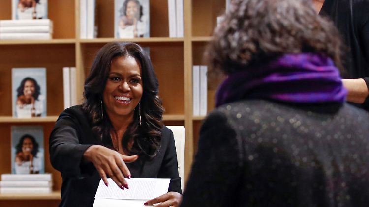 Michelle Obama begeisterte, wohin sie auch kam.