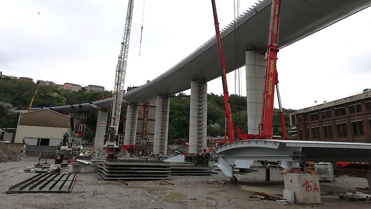 Noch im Sommer soll die Brücke eröffnet werden.