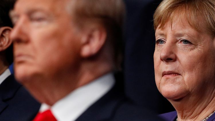 Donald Trump und Angela Merkel (beim vergangenen Nato-Gipfel) - sind sie vergleichbar? 