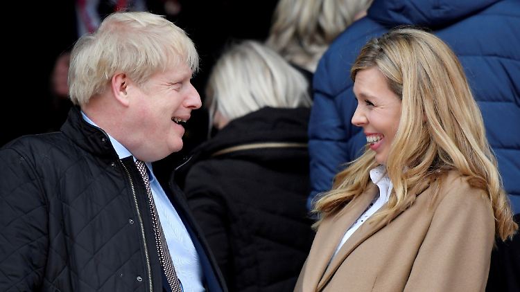 Sind nun Eltern eines kleinen Jungen: Boris Johnson und Carrie Symonds.