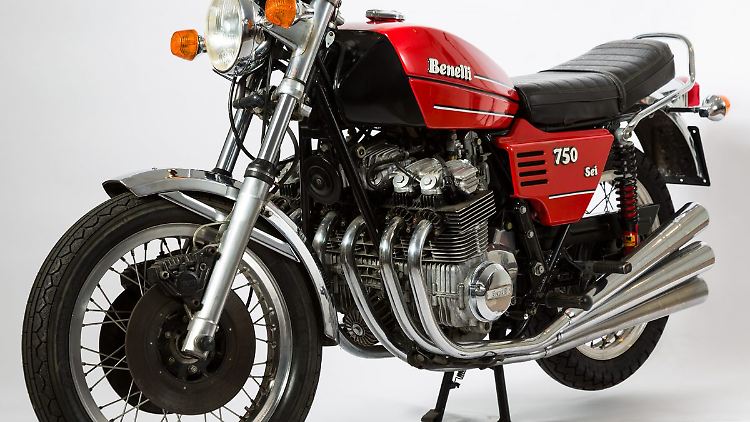 Die Benelli 750 Sei war wohl das erste in Serie gebaute Sechszylinder-Motorrad der Welt.
