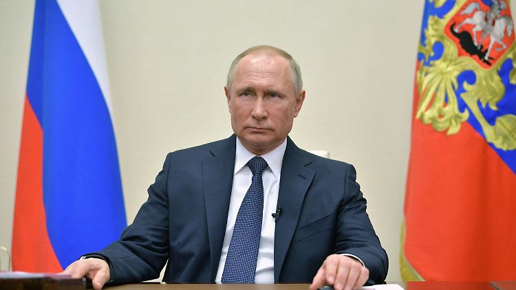Gibt es nun auch aus Steinen gemeisselt: Wladimir Putin.