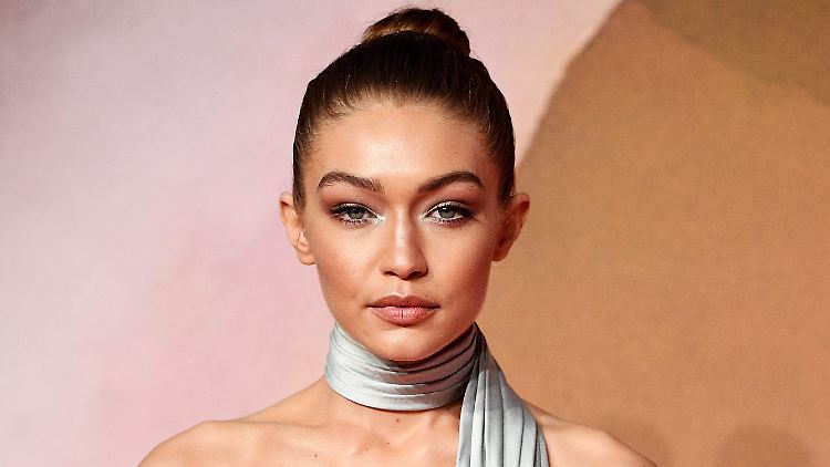 Mittlerweile wiegt Gigi Hadid etwas mehr als auf diesem Foto - und ist damit sehr zufrieden.