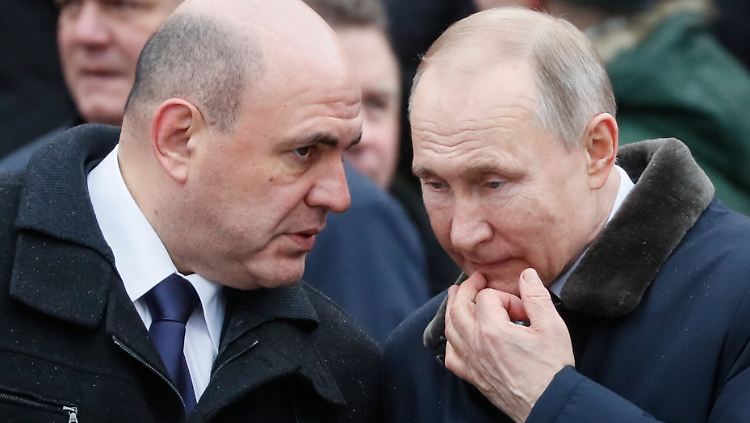 Kremlchef Putin hofft auf baldige Genesung Mischutins.