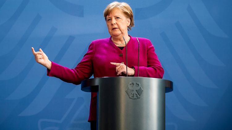 Laut Merkel fehlen für die Entwicklung eines Corona-Impfstoffes noch acht Milliarden Euro.