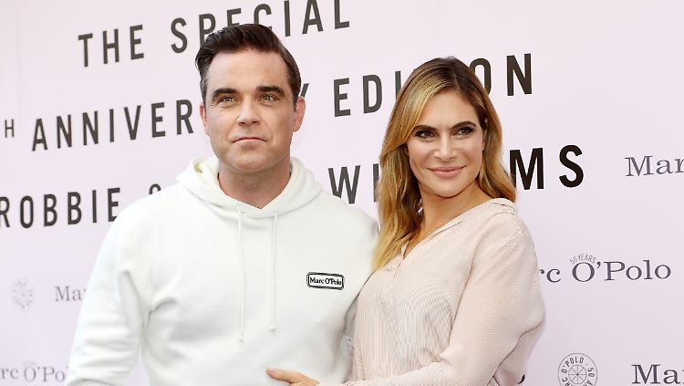 Seit elf Jahren verheiratet: Robbie Williams und Ayda Field