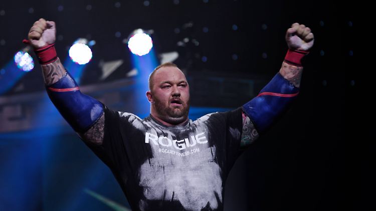 Er traut sich noch mehr zu: Hafthor Björnsson.