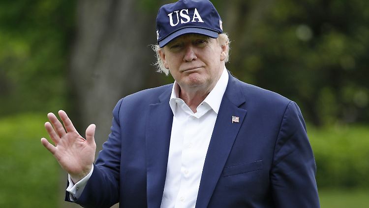 ... während Trump seinen Außenminister ausrichten ließ, man begrüße die Anstrengungen der anderen.
