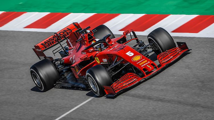 Mehr als Testfahrten durfte Ferrari-Pilot Sebastian Vettel in diesem Jahr noch nicht absolvieren.