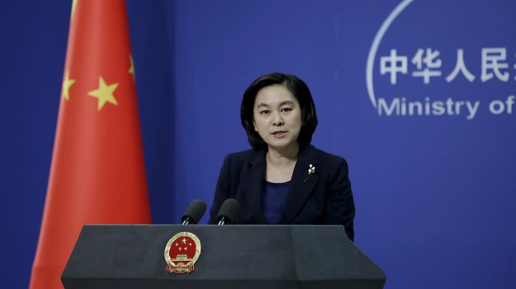 Eine Sprecherin des chinesischen Außenministeriums wirft der US-Regierung vor, "zum eigenen Nutzen und zu innenpolitischen Zwecken" zu "lügen".