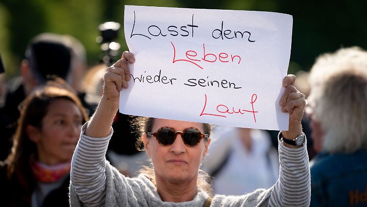 Nicht jeder will die Corona-Auflagen der Regierung akzeptieren. 