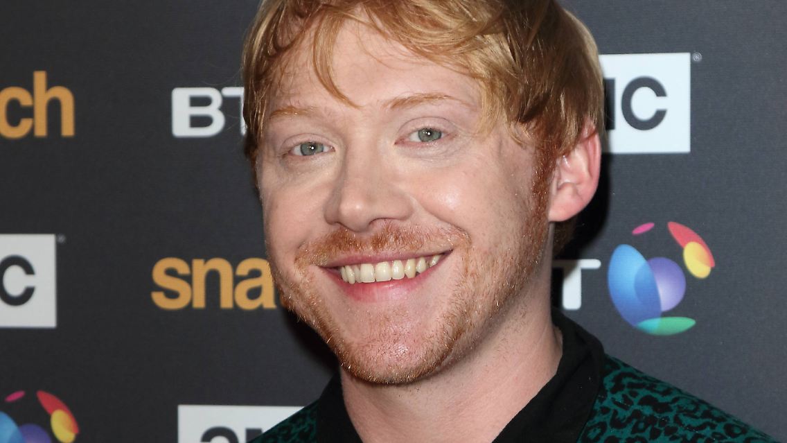 Scheues Paar: Gemeinsame Bilder von Rupert Grint und Georgia Groome sind selten.