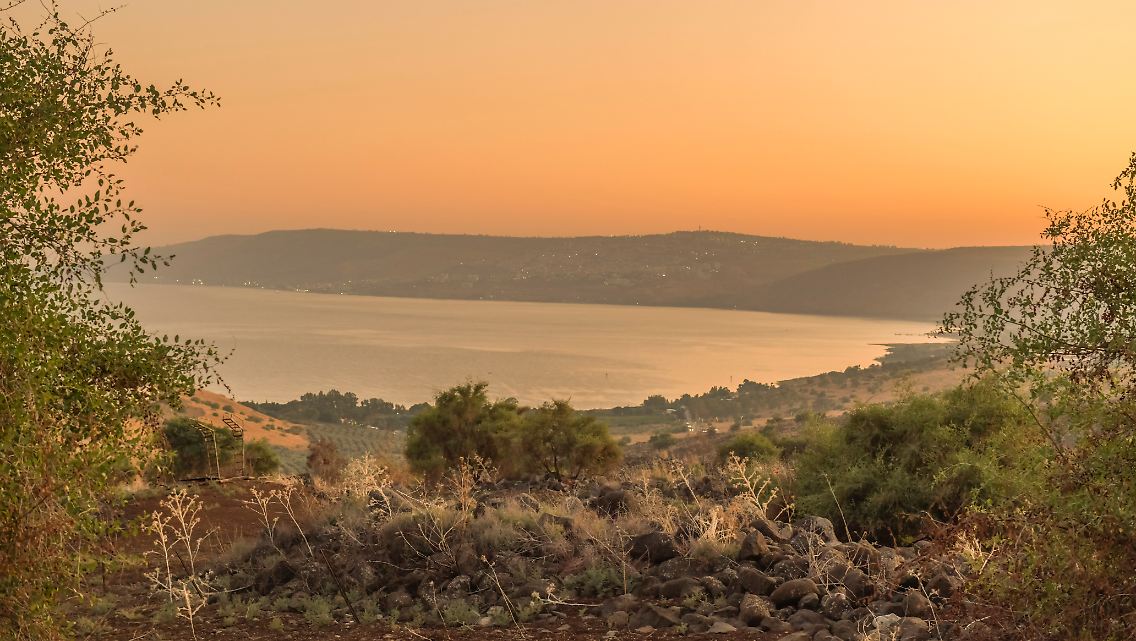 Traumhafte Landschaft: An den Ufern von See Genezareth soll Jesus seine Jugendjahre verbracht haben.