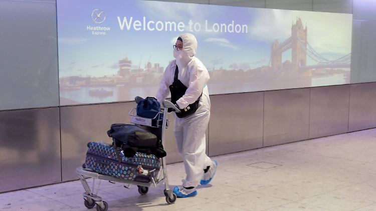 Das "Willkommen" wird in Großbritannien wegen der Corona-Krise wohl deutlich eingeschränkt.