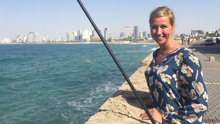 In Tel Aviv hat Andrea Kiewel ihr "Herzens-Zuhause" gefunden.
