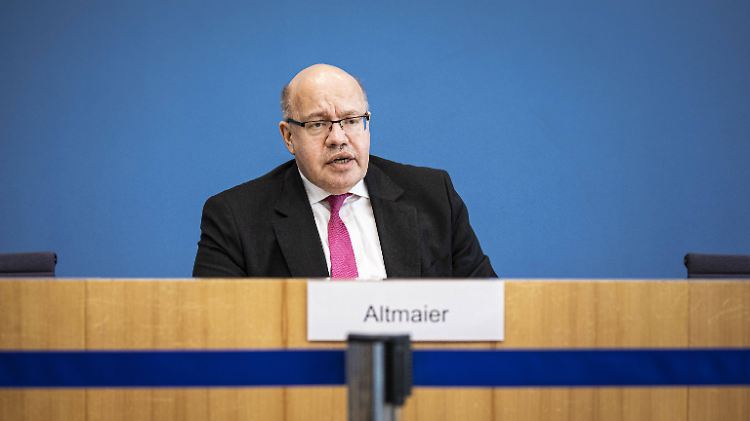 Bundeswirtschaftsminister Peter Altmaier will schnell weniger in das Schicksal der deutschen Wirtschaft eingreifen.