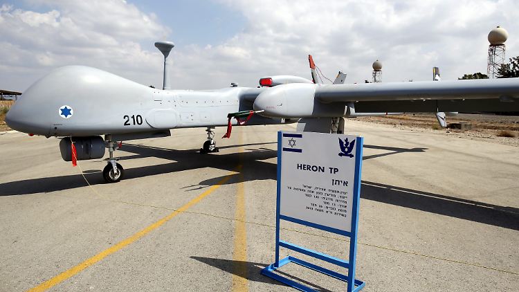 Die bewaffnungsfähige Drohne Heron TP soll ab nächstem Jahr von der Bundeswehr in Afghanistan genutzt werden.