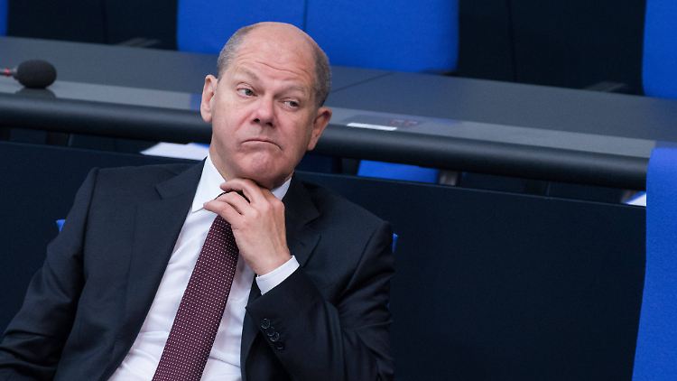 Finanzminister Olaf Scholz muss mit einem Einbruch der Einnahmen rechnen.