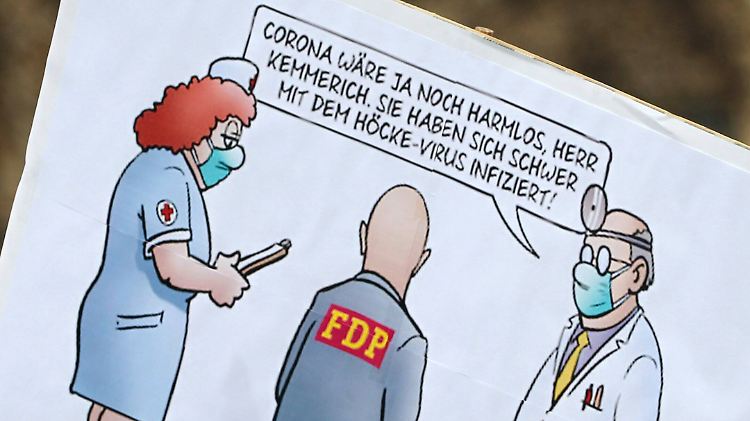 Ein schwerer Vorwurf: Lässt sich Thomas Kemmerich von umstrittenen AfD-Figuren wie Björn Höcke instrumentalisieren?