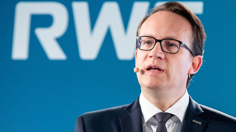 Einem "robusten Geschäftsmodell" verdankt RWE laut Finanzvorstand Krebber die guten Quartalszahlen.  