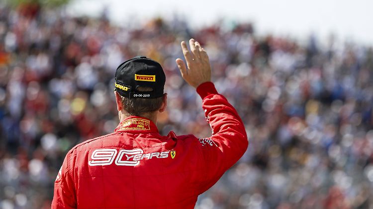 Sebastian Vettel hat der Öffentlichkeit vorerst den Rücken zugekehrt.