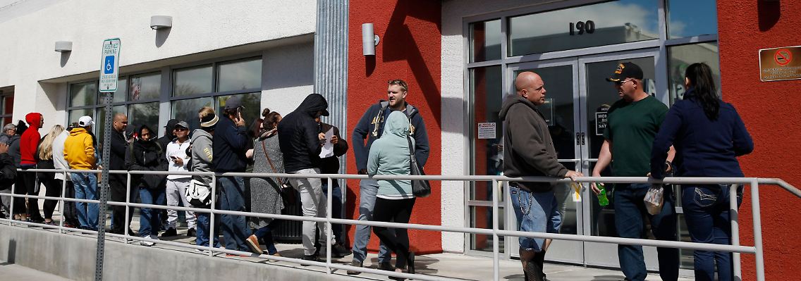 Corona hat Amerika fest im Griff.