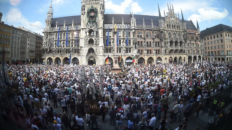 Proteste am Wochenende in München