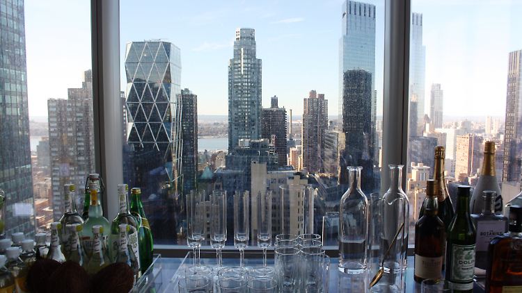 Blick aus einem Wolkenkratzer: Auf Luxusimmobilien in New York gibt es derzeit hohe Preisnachlässe. 